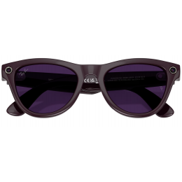 Умные очки Ray-Ban Meta* Skyler Gen 2 Shiny Mystic Violet, Фотохромные линзы Clear to Amethyst Transitions (RW4014)